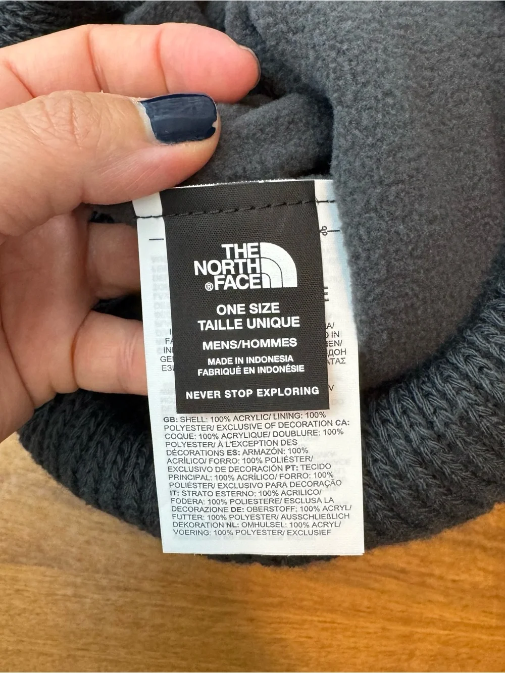 The North Face Black 'AHEAD' Knit Beanie - Men's. NWT!!